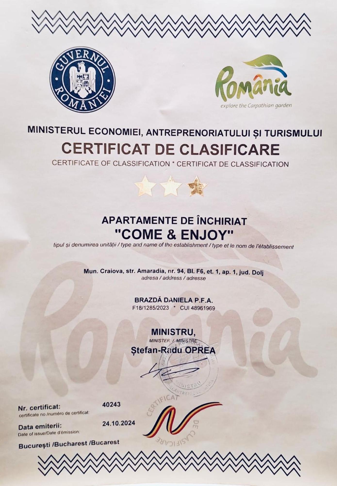 Come&Enjoy Craiova Ngoại thất bức ảnh